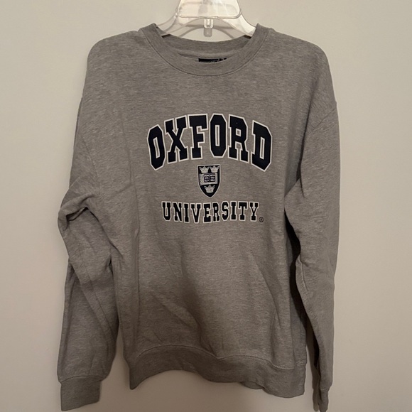 Tops - XL Grey Oxford University Sweatshirt